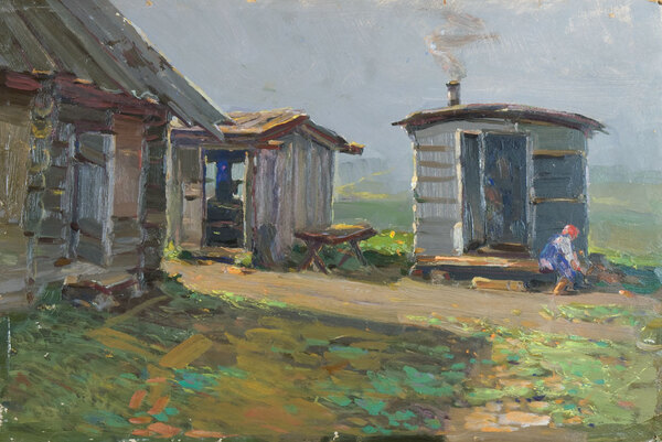 Field kitchen (in Siberia)