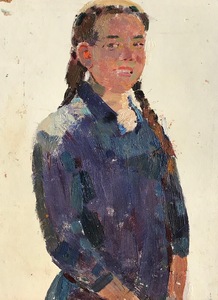 SOLD Study of a girl
