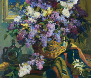 Still life with lilacs